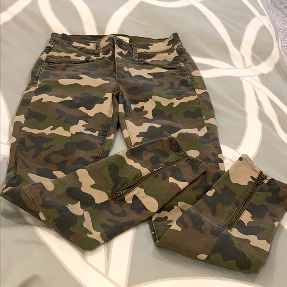 Camo Skinny Jeans